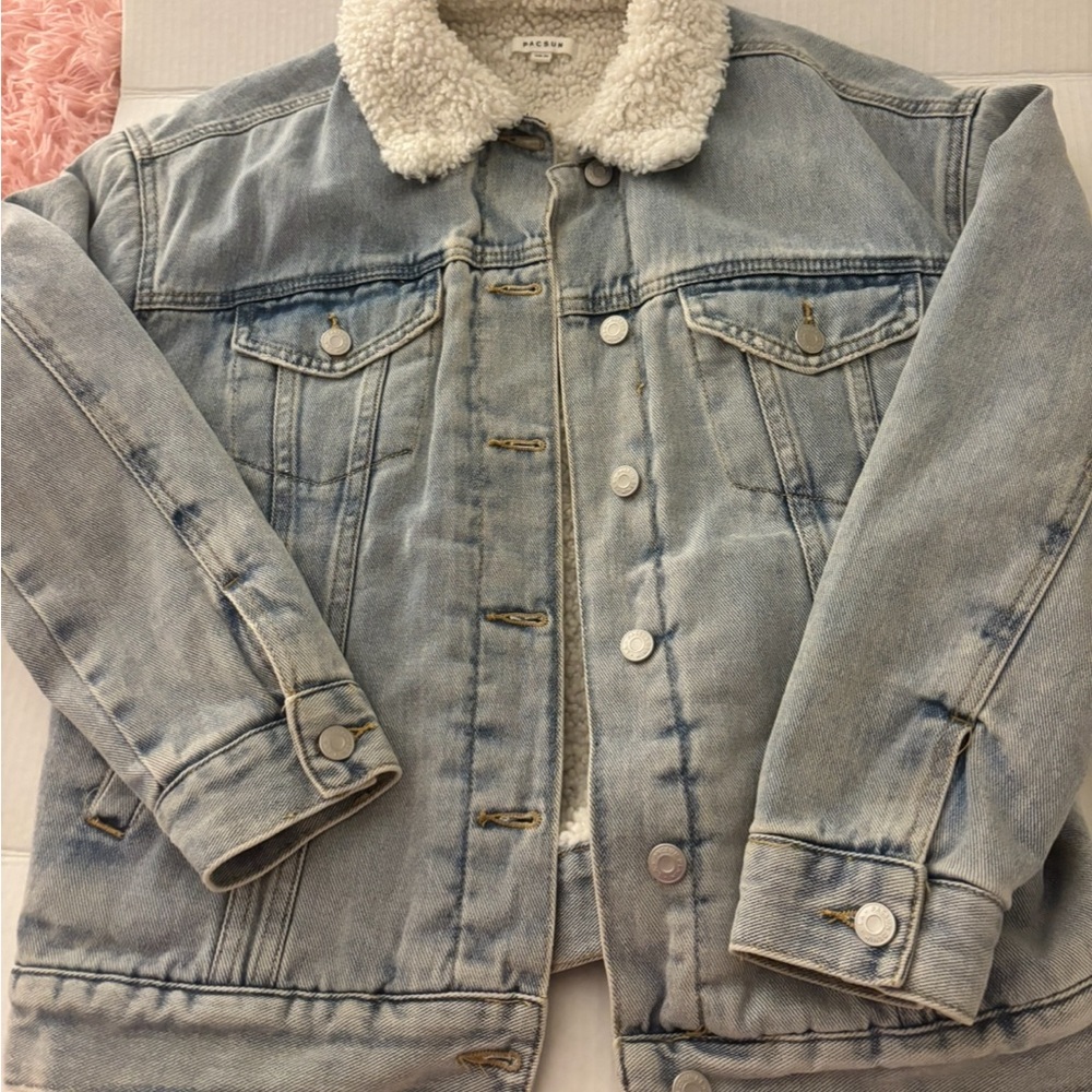 Pac Sun Fleece Lined Jacket xl